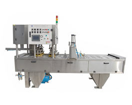 杯裝辣椒醬灌裝機(jī)Hot sauce filling machine,小身材大味道！